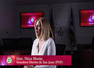 La senadora del Distrito de San Juan, Nitza Morán Trinidad, habló sobre un proyecto de su autoría que propone añadir agravantes al código penal sobre casos de violencia de género.